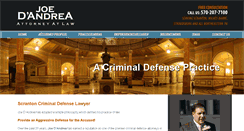 Desktop Screenshot of joedandrea.com